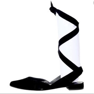 Stuart Weitzman Ribbon Flats